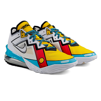 Nike Lebron 18 Low EP Cartoon Art CV7562-104